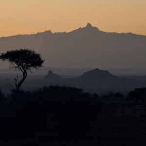 Mount Kenya by Juozas Cernius